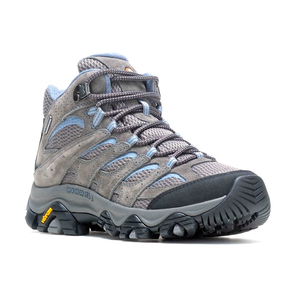 Merrell Grey and Light Blue Hiking Boot